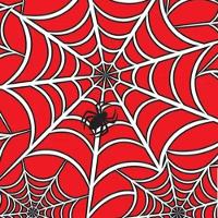 Tnt Estampado Teia De Aranha Vermelha - 5 Metros - 1