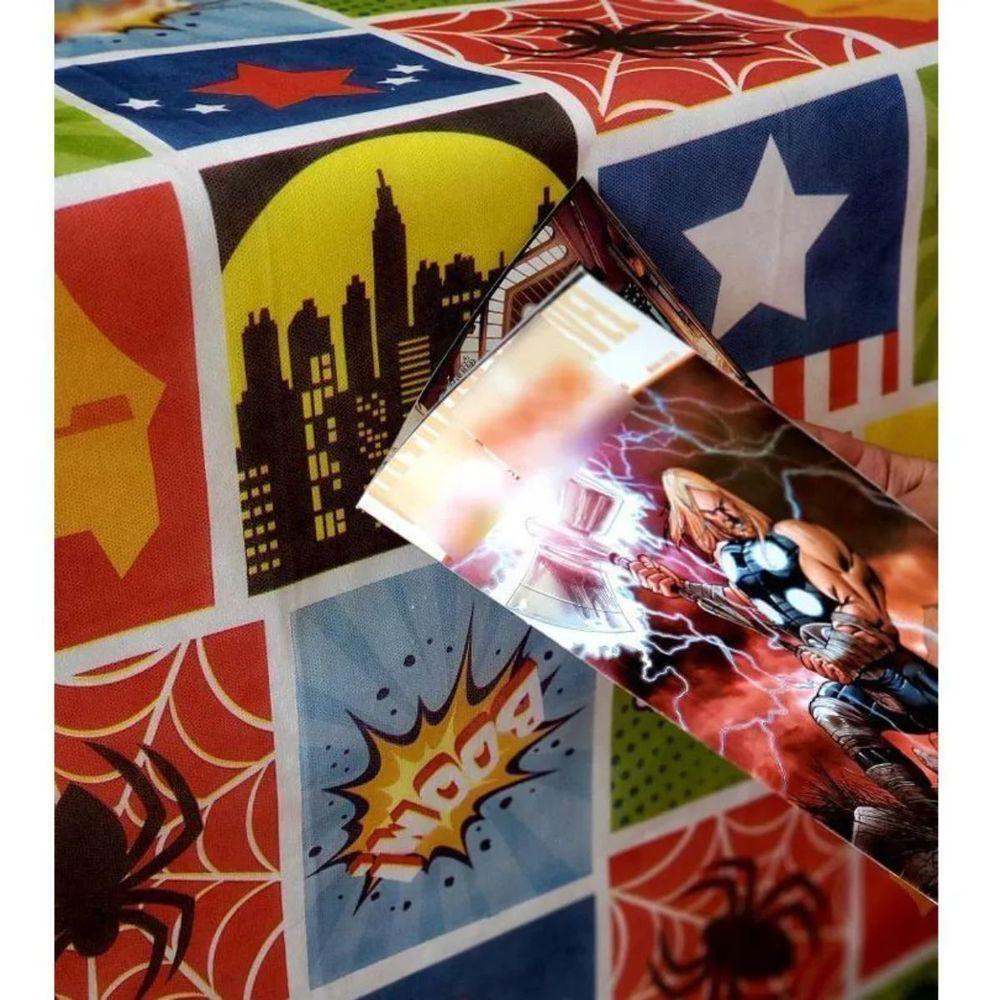 Tnt Estampado Heróis - 5 Metros - 2