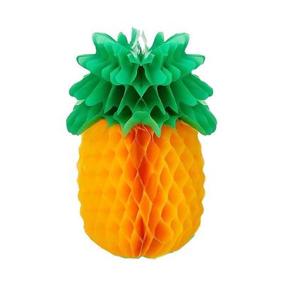 Abacaxi Colmeia Origami 25cm X 12cm - 2 Unidades