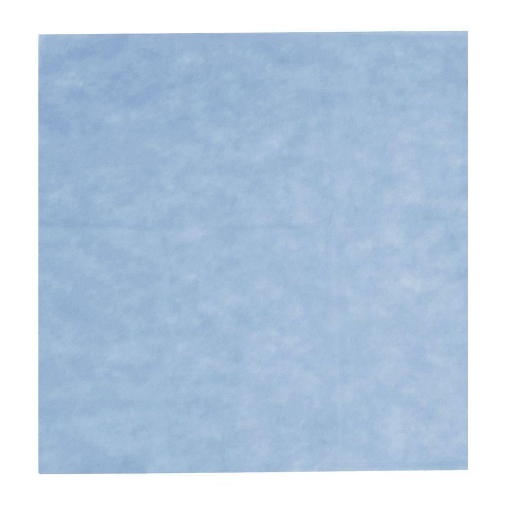 Toalha De Mesa Liso Azul Claro Tnt 70cm X 70cm - 10 Unidades - 2