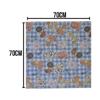 Toalha De Mesa Fazendinha Azul Tnt 70cm X 70cm - 5 Unidades - 4