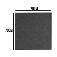 Toalha De Mesa Liso Preto Tnt 70cm X 70cm - 10 Unidades - 4