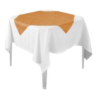 Toalha De Mesa Liso Laranja Tnt 70cm X 70cm - 10 Unidades - 1