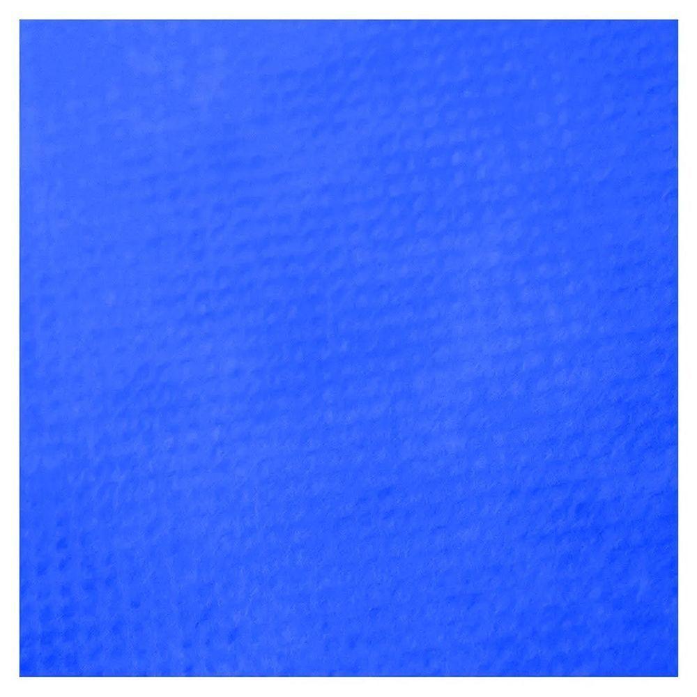 Toalha De Mesa Liso Azul Royal Tnt 70cm X 70cm - 10 Unidades - 4