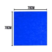 Toalha De Mesa Liso Azul Royal Tnt 70cm X 70cm - 10 Unidades - 3