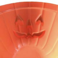 Balde Halloween Abóbora Laranja Com Alça 18cm X 14cm - 4