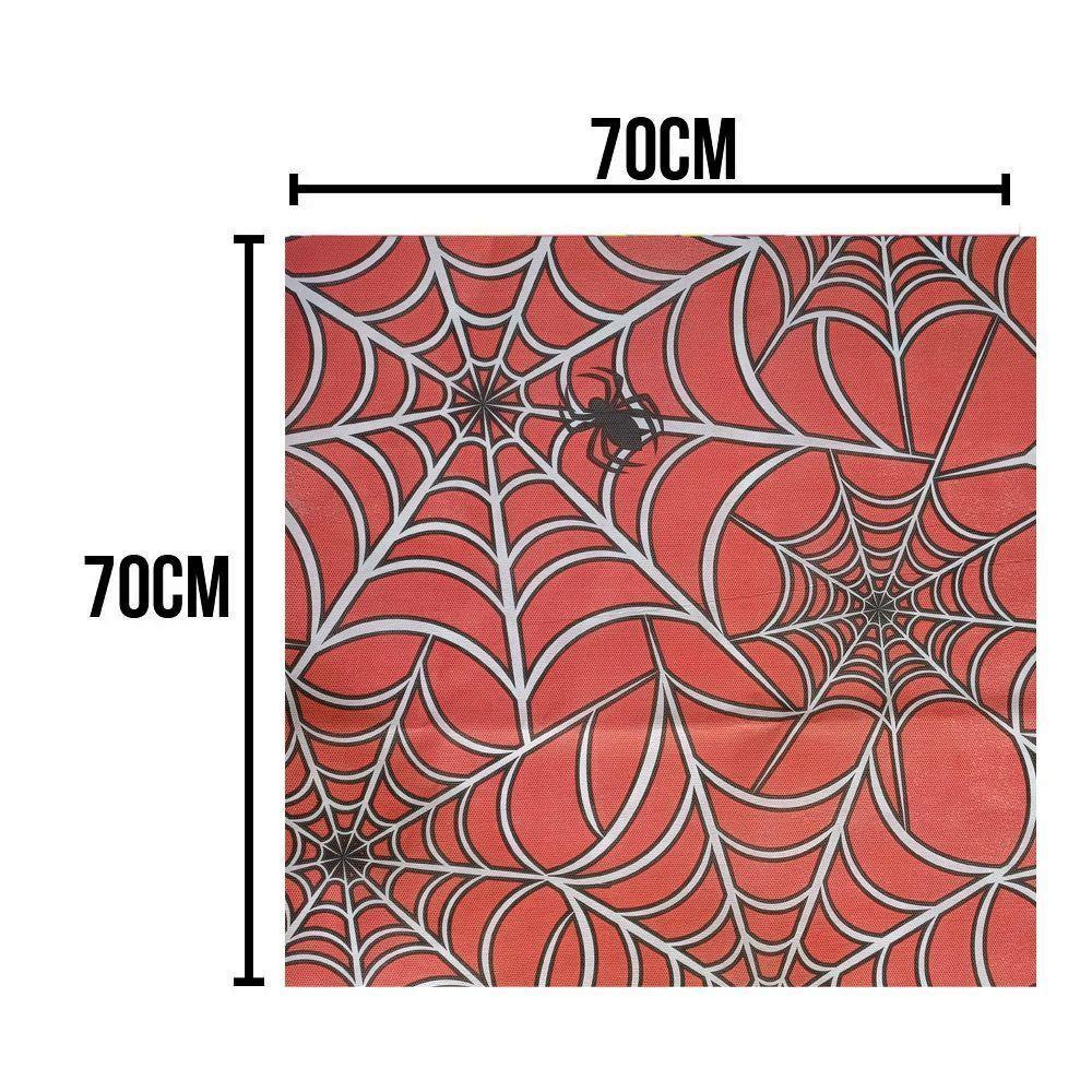 Toalha De Mesa Teia De Aranha Tnt 70cm X 70cm - 5 Unidades - 4