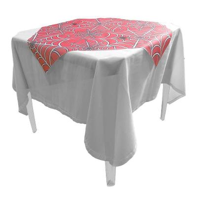 Toalha De Mesa Teia De Aranha Tnt 70cm X 70cm - 5 Unidades