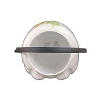 Balde De Halloween Caveira Branca De Plástico - 3