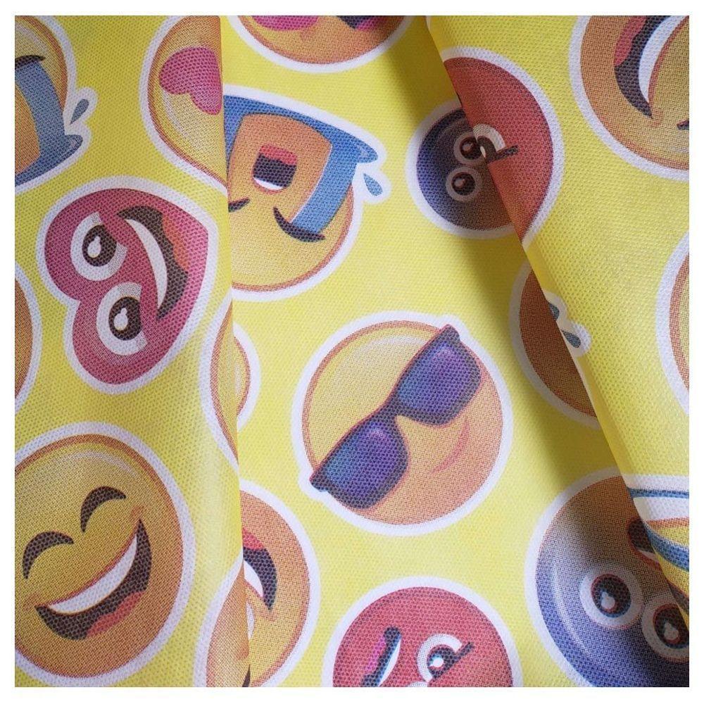 Tnt Estampado Emojis Amarelo - 5 Metros - 3