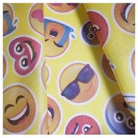 Tnt Estampado Emojis Amarelo - 5 Metros - 3