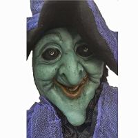 Boneco Bruxa Fantasma Halloween Com Som E Luz - 3