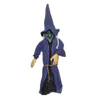 Boneco Bruxa Fantasma Halloween Com Som E Luz - 5