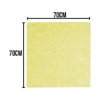 Toalha De Mesa Liso Amarelo Tnt 70cm X 70cm - 10 Unidades - 3