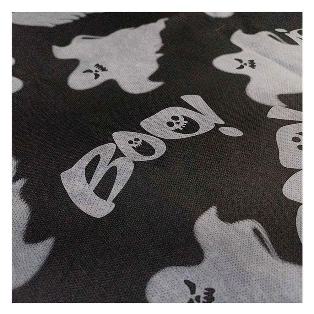 Toalha De Festa Halloween Assombrada Tnt 70cm X 70cm - Pacote Com 5 Unidades - 3