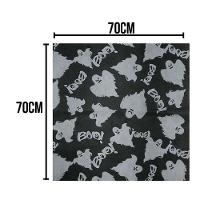 Toalha De Festa Halloween Assombrada Tnt 70cm X 70cm - Pacote Com 5 Unidades - 4