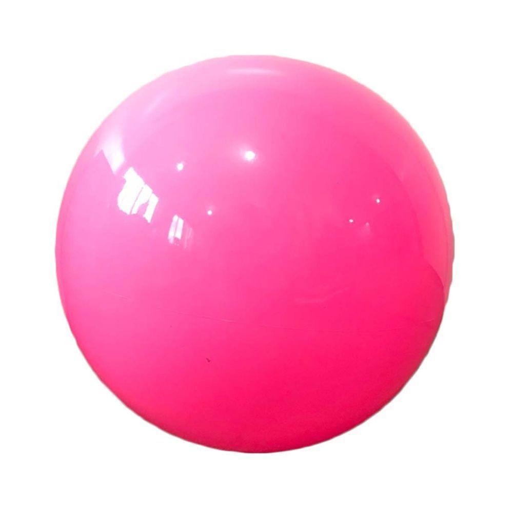 Bola De Vinil Lisa Rosa Neon - 14 Polegadas - 1 Unidade - 1