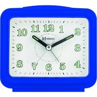 Relógio Despertador Branco Dois Alarme Super Alto Pilha Azul - Azul - 1