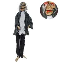 Boneco Esqueleto Halloween Com Som E Movimento - 3