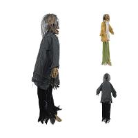 Boneco Esqueleto Halloween Com Som E Movimento - 6