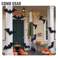 Boneco Esqueleto Halloween Com Som E Movimento - 7