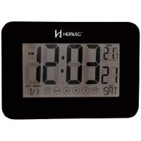 Relógio De Parede Mesa Despertador Digital Touch 2983 Preto - Preto - 1