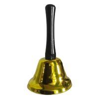 Sino De Natal Papai Noel Dourado - 1