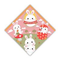 Envelope Estampado Para Ovo Páscoa 350g A 500g - 25 Un Cor Rosa - 7