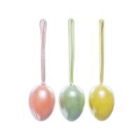 Ovos Páscoa Artifciais Perolados Decoração Para Pendurar - 9 Un - 2