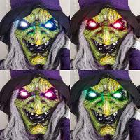 Boneco Bruxa Vanda Decoração Halloween Com Som E Luz