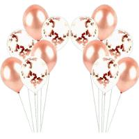Kit Arranjo De Balões Número 7 Rose Gold - 13 Itens - 3