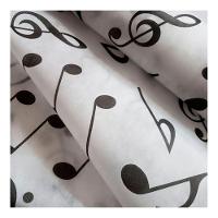 Tnt Estampado Notas Musicais - 5 Metros - 2