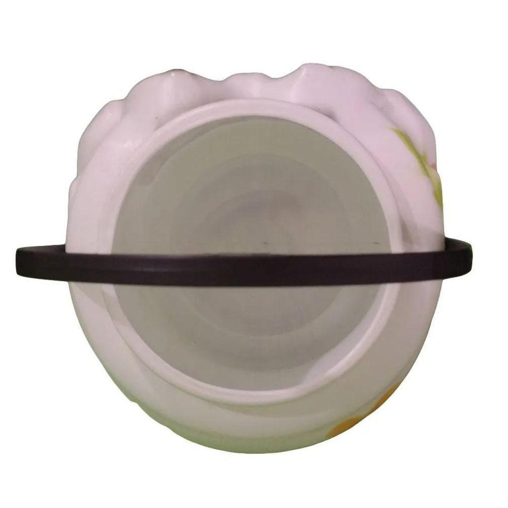 Balde Halloween Caveira Mexicana Florida Com Alça - 4