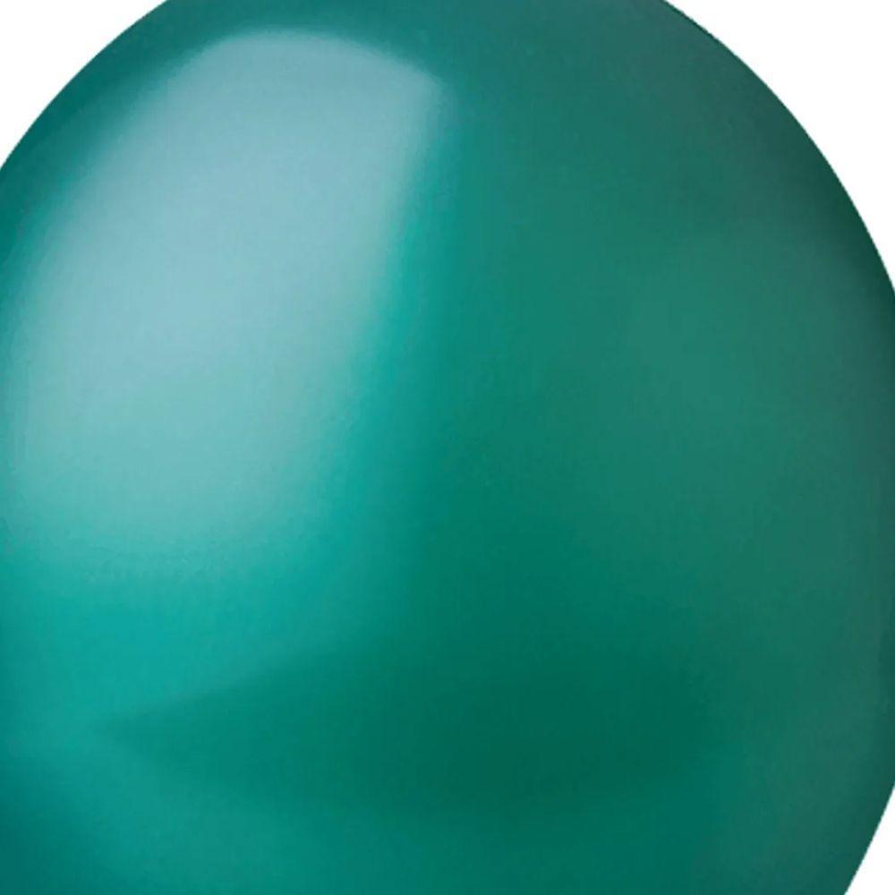 Balão Látex Verde - 8 Polegadas - 50 Unidades - 2