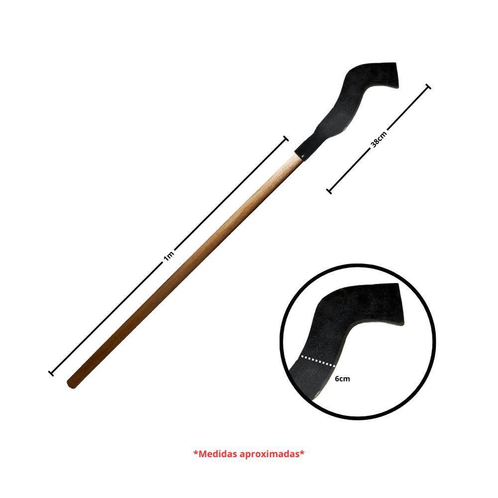 Foice Ferreiro Planalto Direita Com Cabo De Eucalpto - Fp - 3