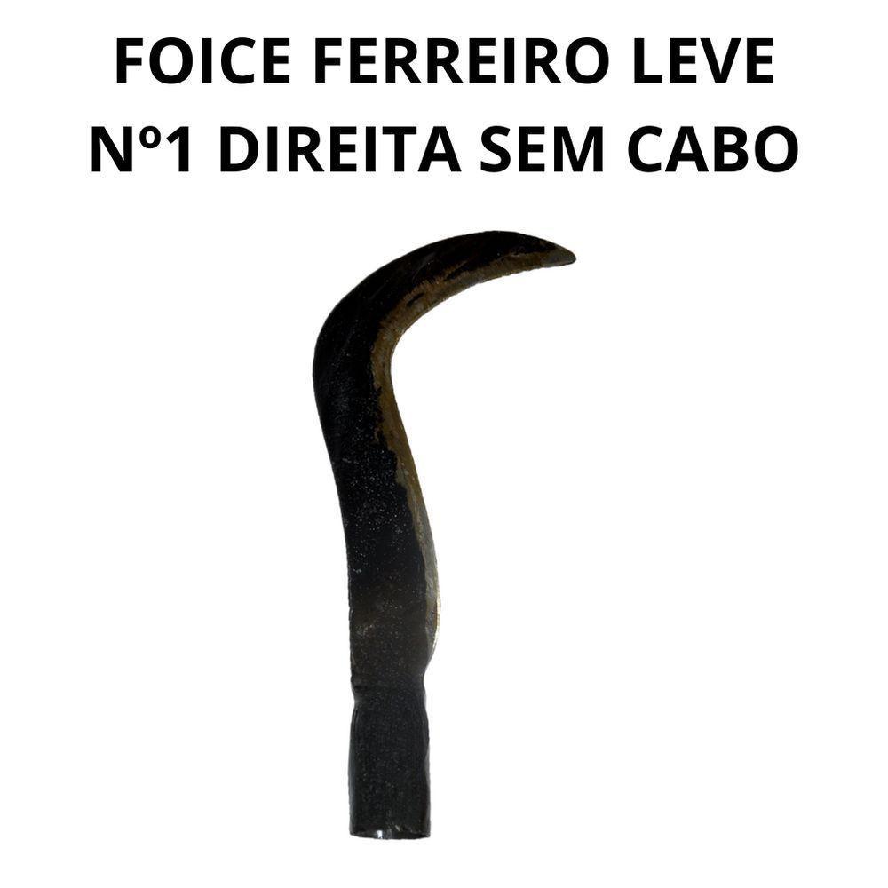 Foice Ferreiro Leve Nº1 Direita Sem Cabo - Fp - 2