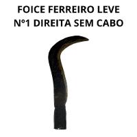 Foice Ferreiro Leve Nº1 Direita Sem Cabo - Fp - 2