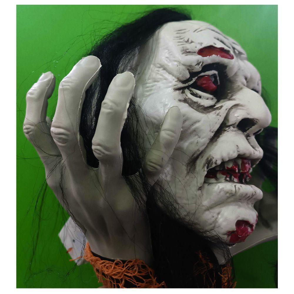 Boneco Monstro Decoração Halloween Com Som E Luz - 4