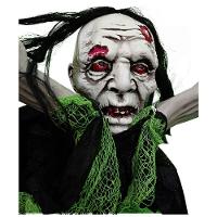 Boneco Monstro Decoração Halloween Com Som E Luz - 2