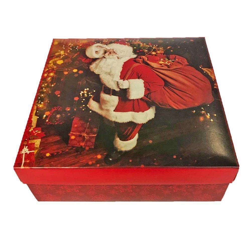 Caixa De Presente Natal - 25cm X 8cm - 5
