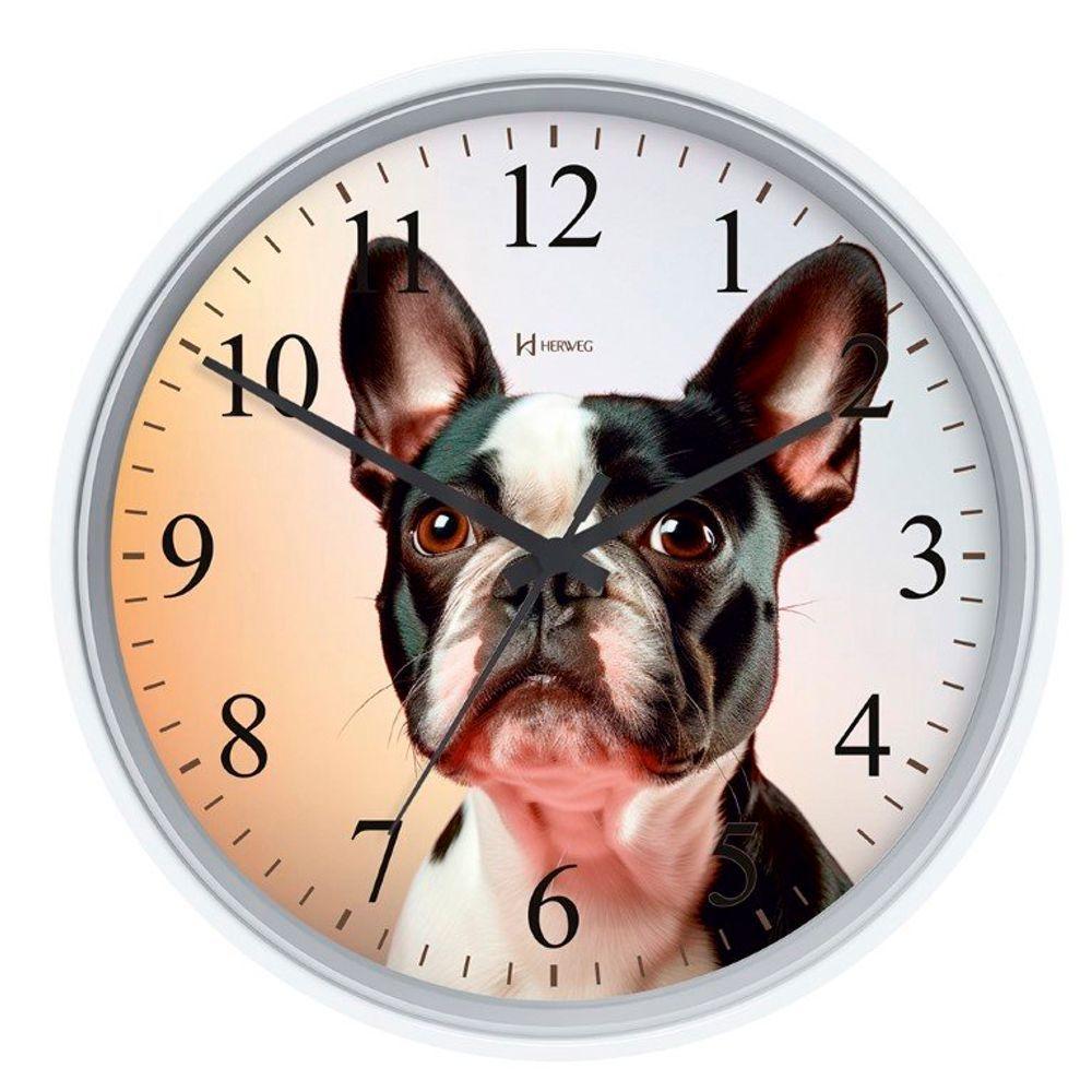 Relógio De Parede Quartz Herweg 22 Cm 660137 Branco - Branco - 1