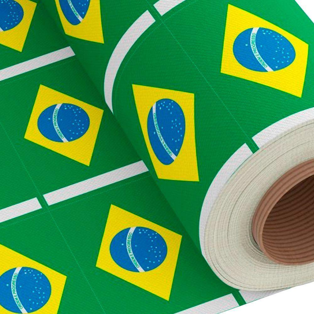 Tnt Estampado Mini Bandeira Do Brasil - 5 Metros - 2