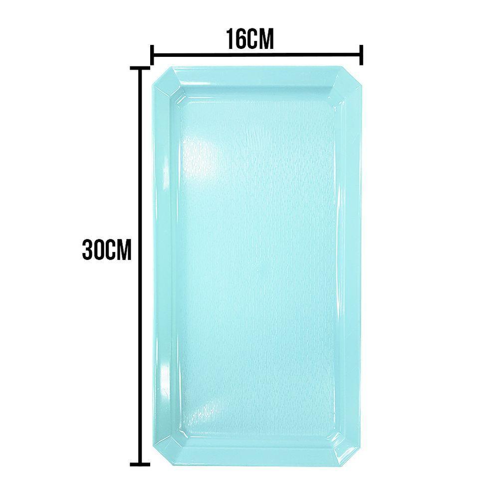 Bandeja Retangular Tiffany Texturizada - 30cm X 16cm - 3