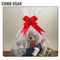 Saco Poli Para Cestas Páscoa 80cm X 90cm - 3 Unidades - 4