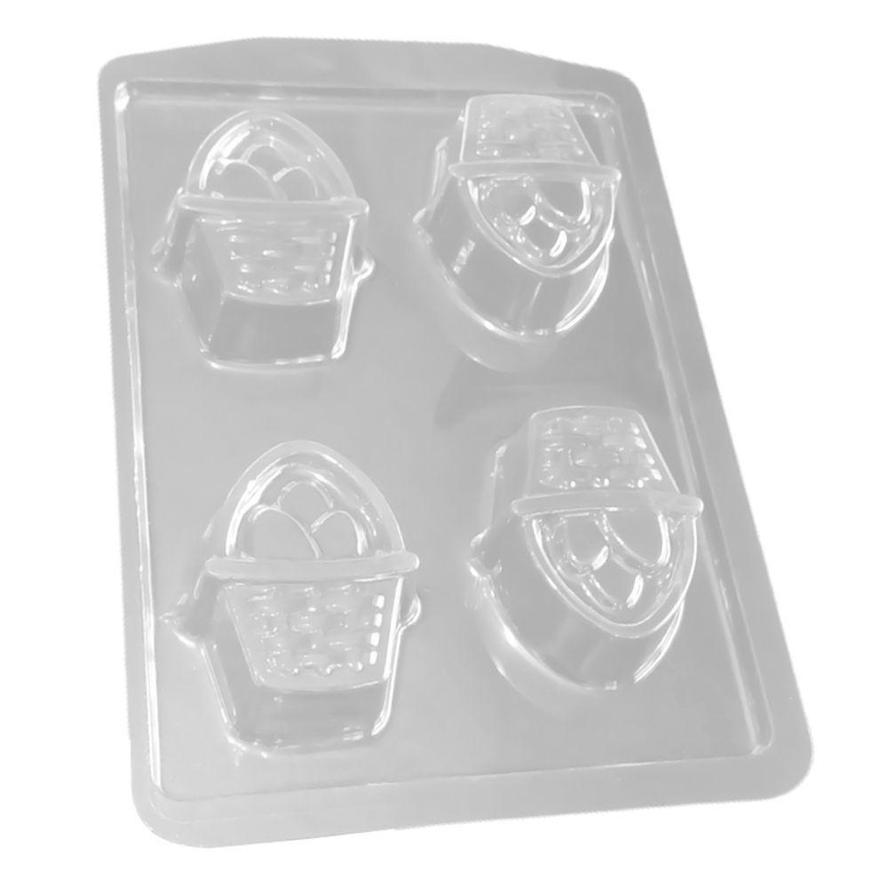 Forma De Silicone Cesto Com Ovos - 5,5cm X 7cm - 4 Unidades - 3