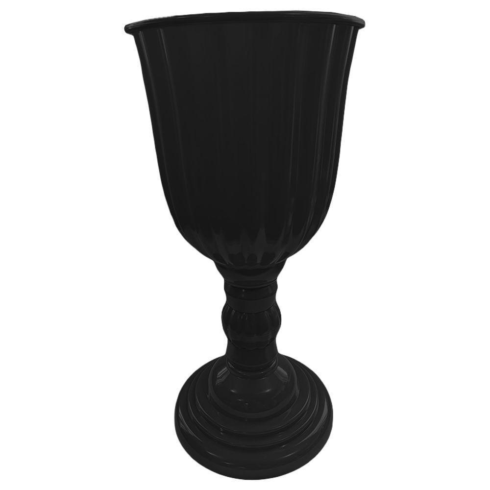 Vaso Decorativo Dubai Grande Preto - 18,5cm X 40cm - 1