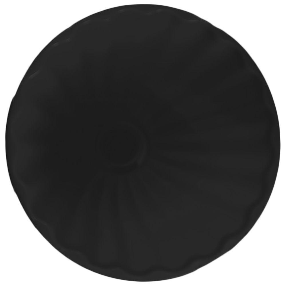 Vaso Decorativo Dubai Grande Preto - 18,5cm X 40cm - 2