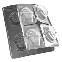 Forma De Silicone Cesto Com Ovos - 5,5cm X 7cm - 4