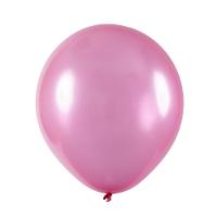 Balão De Látex Metalizado Rosa - 7 Polegadas - 50 Unidades - 1