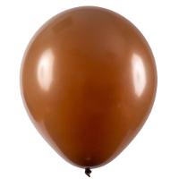 Balão De Látex Marrom - 12 Polegadas - 24 Unidades - 1